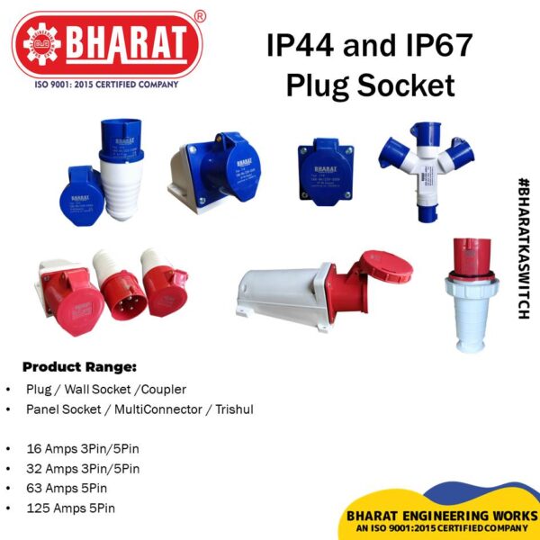 IP 44 Plug and Socket