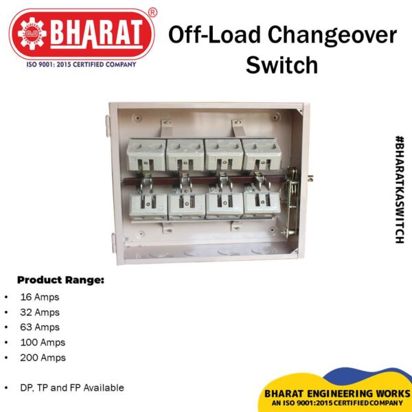 Off-Load Change Over Switch