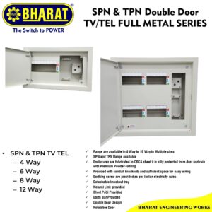 SPN & TPN Double Door TV/TEL FULL METAL SERIES